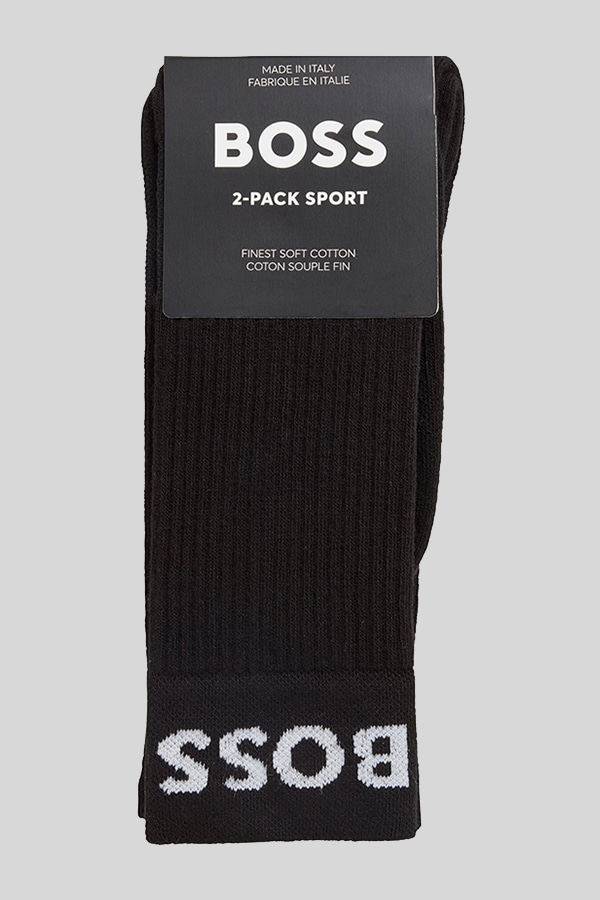 ΚΑΛΤΣΕΣ 2PACK BOSS - 001 ΜΑΥΡΟ